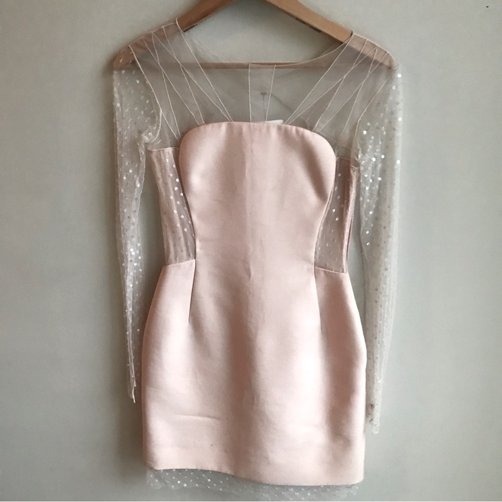 Pucci baby pink mini dress